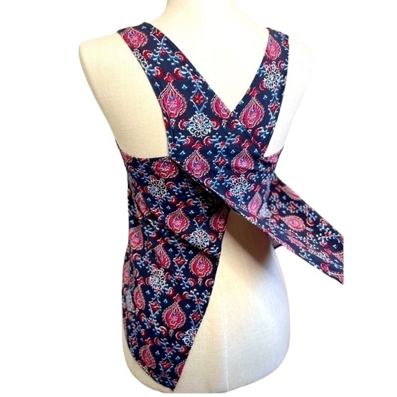 Lucky Brand Red White & Blue Tank Top. Summer Top. Size M - Picture 5 of 6